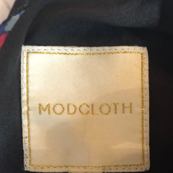 Modcloth Womens Small Purple Floral Maxi Dress - Picture 9 of 11